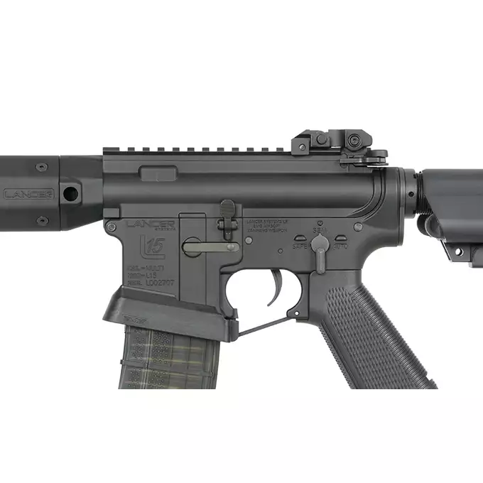 Lancer Systems 9" L15 Defense Rifle Replica - Black [EMG]