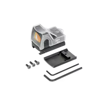 Mini Pistol / Carabine Red-Dot Sight - Negro [JJ Airsoft]