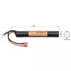 Batterie Li-ion 2600 mAh 7,4V Stick T-Connecteur [VB]