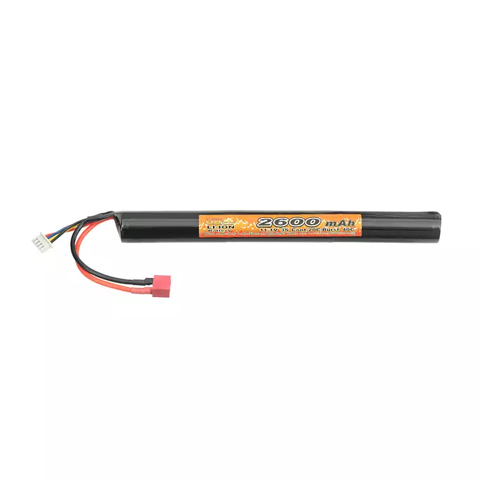 Batterie Li-ion 2600 mAh 11,1V Stick T-connector [8FIELDS]