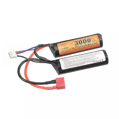 Battery Li-ion 3000 mAh 7,4v 20/40C - T-Plug [VB]