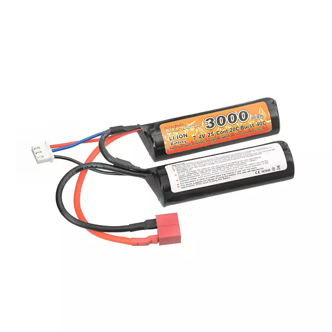 Battery Li-ion 3000 mAh 7,4v 20/40C - T-Plug [VB]