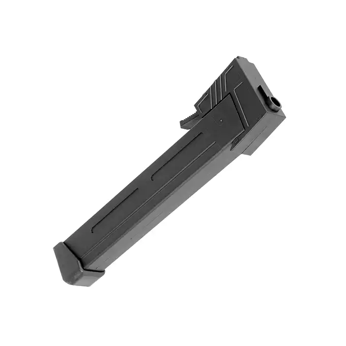 [Zestaw] SR4 ST FALCON-W - Black [SRC] + Magazynek pistoletowy na 110 kulek do SR4 ST FALCON - Black [SRC]