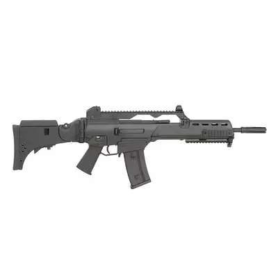 [Zestaw] 608-KV [J.G.Works] + Magazynek DMAG o zmiennej pojemności 30/130 kulek do G36 - BK