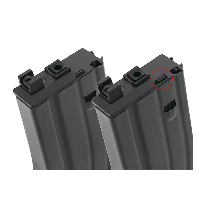 [Zestaw] WE-4168 GBBR - black [WE] + Magazynek gazowy do WE-M4/SCR/4168 z systemem open bolt - black
