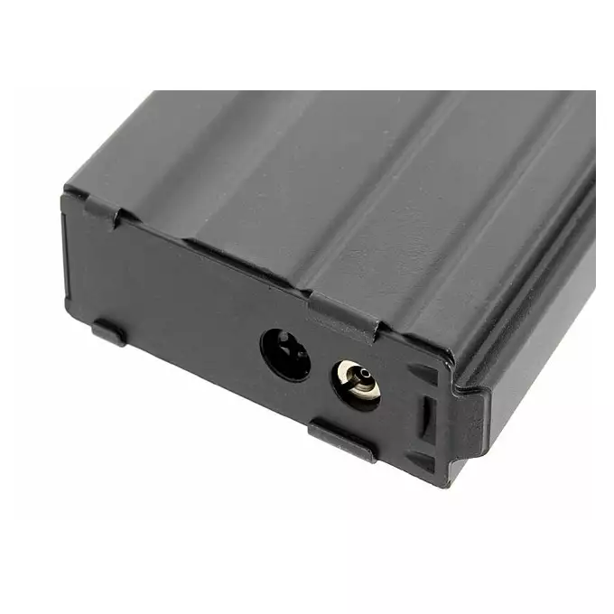 [Zestaw] A.W.S.S. Wei Tech-XM177 GBB TYPE with open bolt system - black [WE] + Magazynek na green gas do replik Wei Tech-M16A1 open bolt - black [WE]