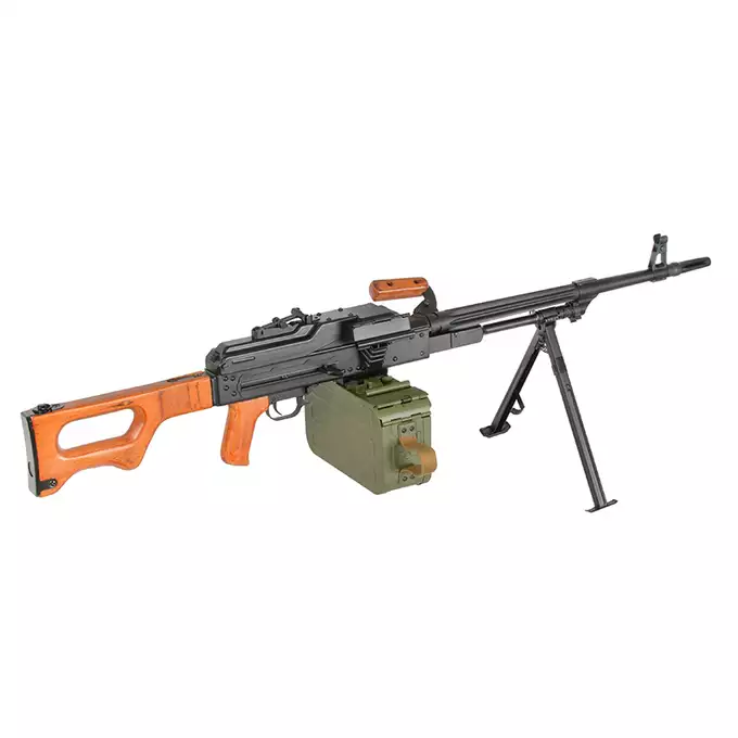 PK machine gun replica - Real Wood [A&amp;K]