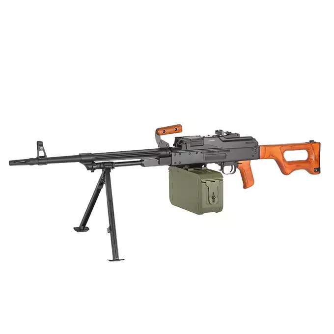 PK machine gun replica - Real Wood [A&amp;K]