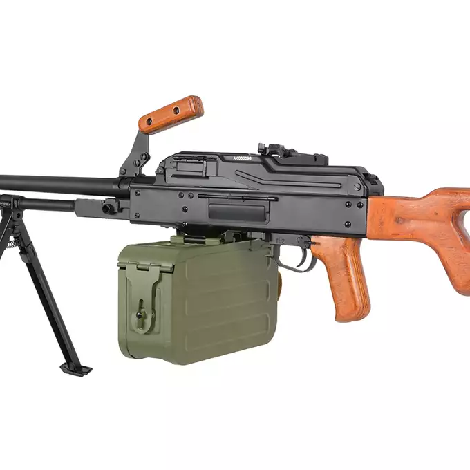 Réplique mitrailleuse PKM - Real Wood [A&amp;K]