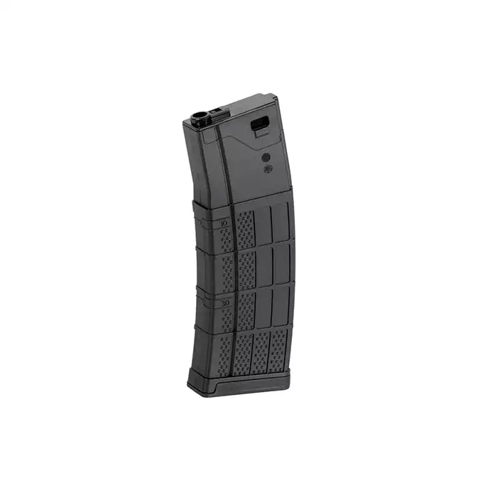 130-round modern rifle magazine 416/SCAR16/AR15 - Black [BattleAxe]