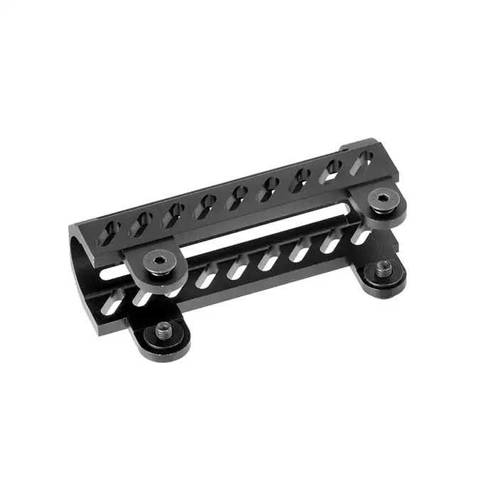 [Set] Lightweight russian AK lower handguard long - Black [5KU] + Lightweight russian AK gas tube cover - Black [5KU] + 3-Slot Picatinny rail for russian handguard [5KU]