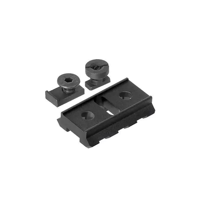 [Set] Lightweight russian AK lower handguard long - Black [5KU] + Lightweight russian AK gas tube cover - Black [5KU] + 3-Slot Picatinny rail for russian handguard [5KU]