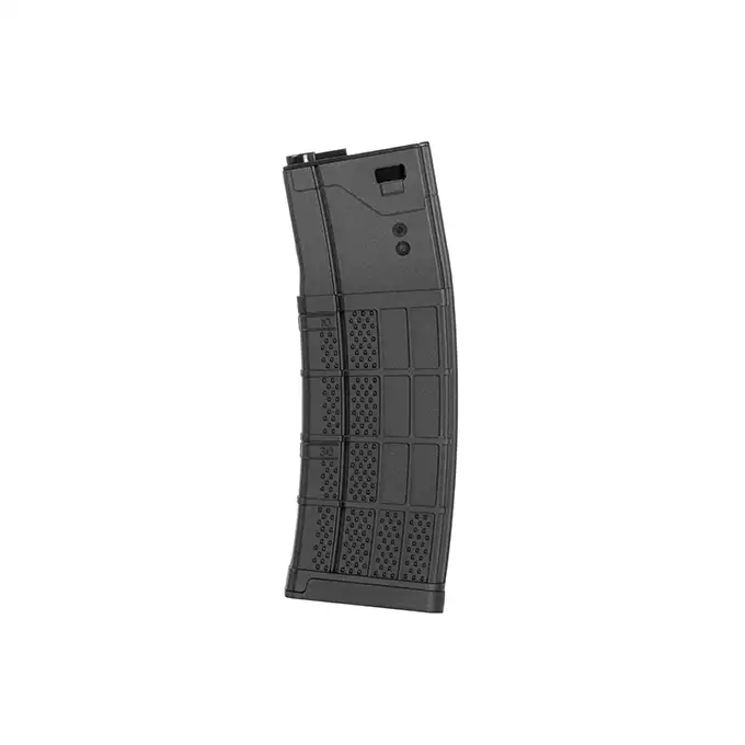 130-round modern rifle magazine 416/SCAR16/AR15 - Black [BattleAxe]