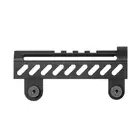 [Set] Lightweight russian AK lower handguard long - Black [5KU] + Lightweight russian AK gas tube cover - Black [5KU] + 3-Slot Picatinny rail for russian handguard [5KU]