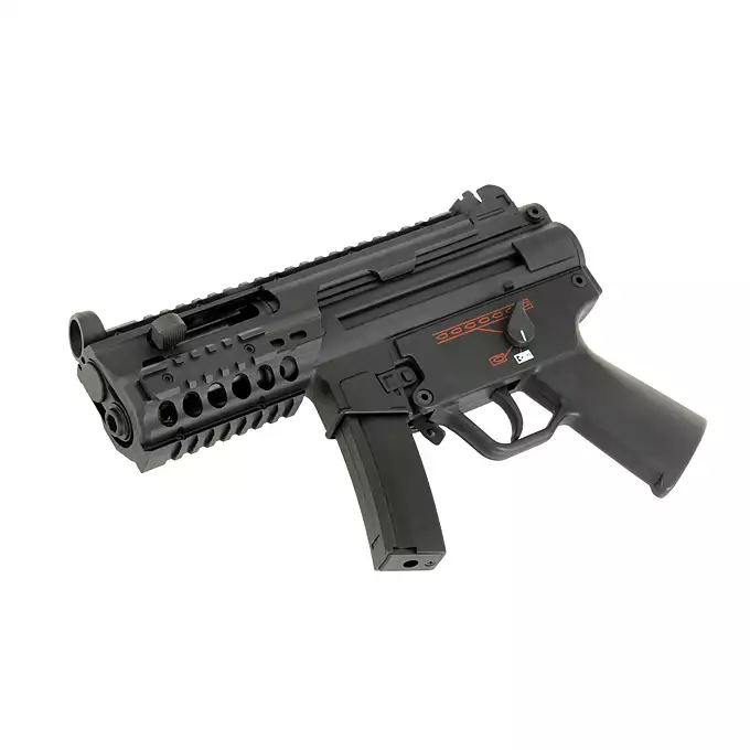 MP5K/PDW Rail System - Black [BattleAxe]