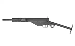 STEN MK2 Full Steel AEG Submachine Gun Replica - Black [AGM]
