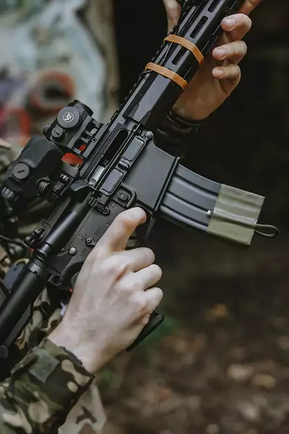Magazynek AR15 Green Gaz do karabinków gazowych CGS, MWS - Black [CGS]