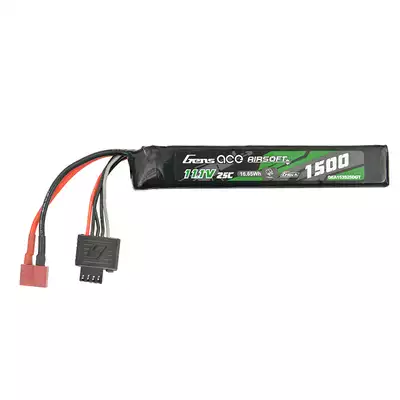 Akumulator airsoftowy 25C 1500mAh 3S1P 11.1V LiPo Gens ace G-Tech T-Plug