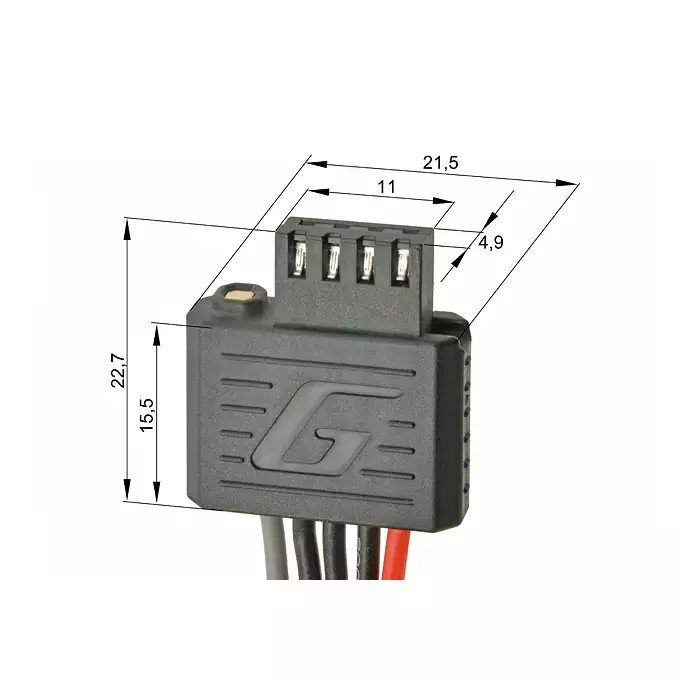 Gens Ace 25C 1500mAh 3S1P 11.1V Airsoft LiPo Battery Gens ace G-Tech T-Plug
