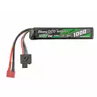Gens Ace 25C 1000mAh 2S1P 7.4V Airsoft LiPo Battery Gens ace G-Tech T-Plug