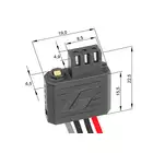 Gens Ace 25C 1000mAh 2S1P 7.4V Airsoft LiPo Battery Gens ace G-Tech T-Plug