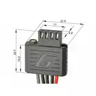 Gens Ace 25C 1500mAh 3S1P 11.1V Airsoft LiPo Battery Gens ace G-Tech T-Plug