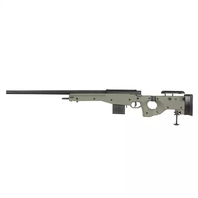 [Zestaw] CM.706-U Upgraded Version 530 FPS - Olive [CYMA] + Luneta 3-9x40 z wysokimi pierścieniami montażowymi [PCS]