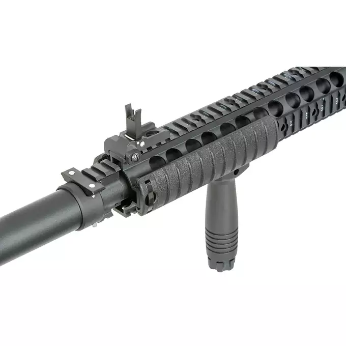 [Set] SR-25 semi-automatic rifle replica [A&amp;K] + Scope 3-9x40 with high mount rings [PCS]