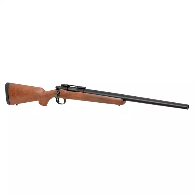 [Zestaw] CM.701C-U Upgraded Version 520 FPS - Wooden Style [CYMA] + Luneta 3-9x40 z wysokimi pierścieniami montażowymi [PCS]