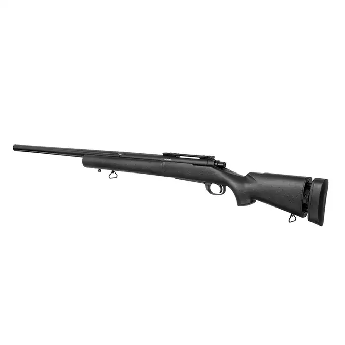 [Zestaw] CM.702A-U Upgraded Version 500 FPS - Black [CYMA] + Luneta 3-9x40 z wysokimi pierścieniami montażowymi [PCS]