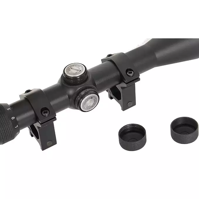[Zestaw] Replika karabinu snajperskiego typu bolt-action M52 [DE] + Luneta 3-9x40 z wysokimi pierścieniami montażowymi [PCS]