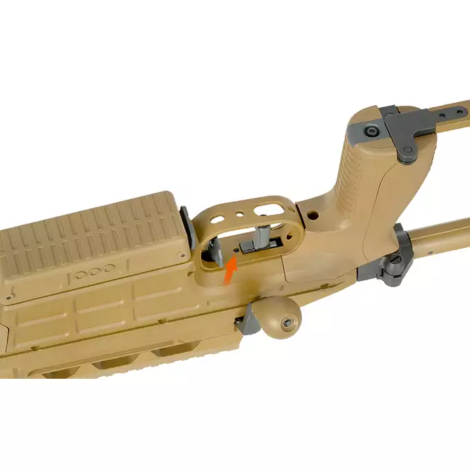 [Zestaw] Karabin Wyborowy ASG SAKO TRG M10 - Tan [DE] + Luneta 3-9x40 z wysokimi pierścieniami montażowymi [PCS]