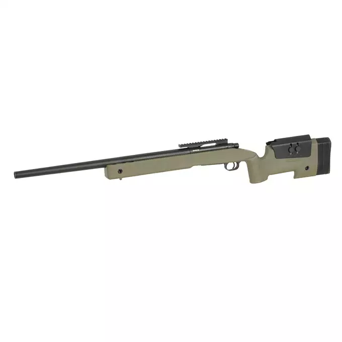 [Zestaw] CM.700-U Upgraded Version 570 fps - Olive [CYMA] + Luneta 3-9x40 z wysokimi pierścieniami montażowymi [PCS]