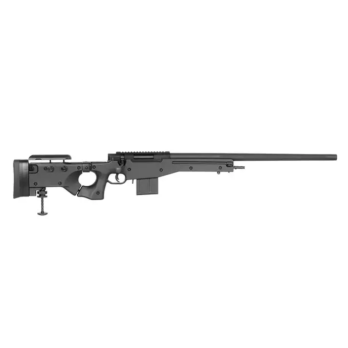 [Zestaw] CM.706-U Upgraded Version 530 FPS - Black [CYMA] + Luneta 3-9x40 z wysokimi pierścieniami montażowymi [PCS]