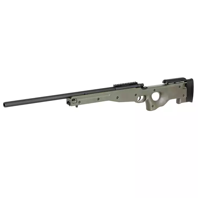 [Zestaw] Replika karabinu snajperskiego MP002C - Olive [AGM] + Luneta 3-9x40 z wysokimi pierścieniami montażowymi [PCS]