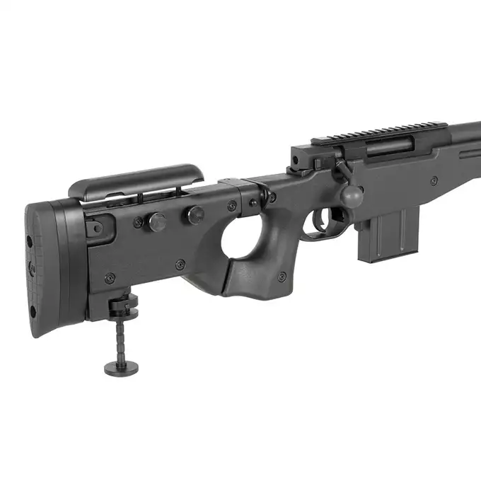 [Zestaw] CM.706-U Upgraded Version 530 FPS - Black [CYMA] + Luneta 3-9x40 z wysokimi pierścieniami montażowymi [PCS]