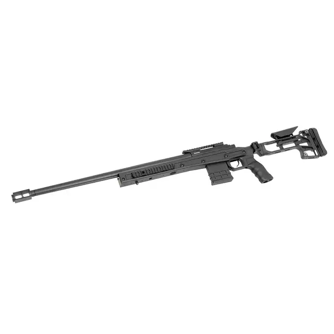 [Zestaw] CM.707-U Upgraded Version 530 FPS - black [CYMA] + Luneta 3-9x40 z wysokimi pierścieniami montażowymi [PCS]