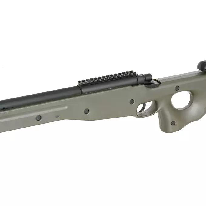 [Zestaw] Replika karabinu snajperskiego MP002C - Olive [AGM] + Luneta 3-9x40 z wysokimi pierścieniami montażowymi [PCS]