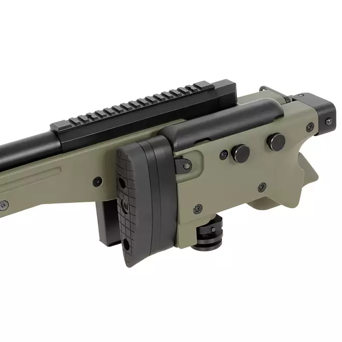 [Zestaw] CM.706-U Upgraded Version 530 FPS - Olive [CYMA] + Luneta 3-9x40 z wysokimi pierścieniami montażowymi [PCS]