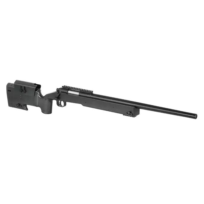 [Zestaw] Replika karabinu snajperskiego typu bolt-action M62 [DE] + Luneta 3-9x40 z wysokimi pierścieniami montażowymi [PCS]