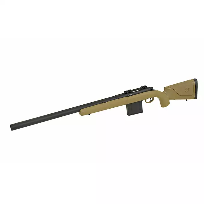 [Zestaw] APM40A3 Spring Sniper Rifle (Extreme Power Version) - DEB + Luneta 3-9x40 z wysokimi pierścieniami montażowymi [PCS]