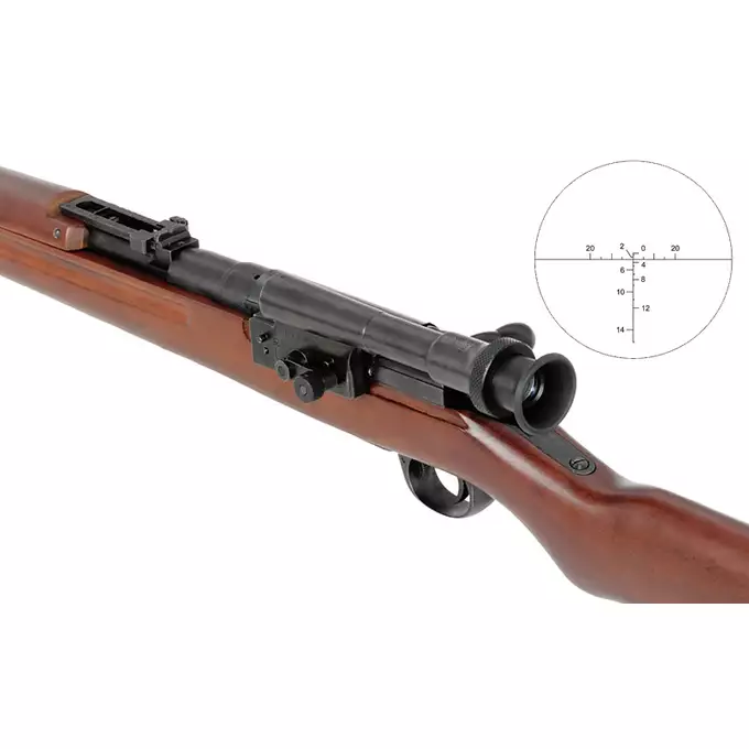 [Zestaw] Replika karabinu powtarzalnego Arisaka Typ 97 - Real Wood [S&amp;T] + Magazynek na 26 kulek do repliki karabinu Arisaka Typ 38 - Black [S&amp;T]