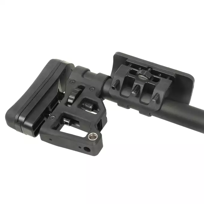 [Zestaw] CM.708-U Upgraded Version 570 FPS - Black [CYMA] + Luneta 3-9x40 z wysokimi pierścieniami montażowymi [PCS]