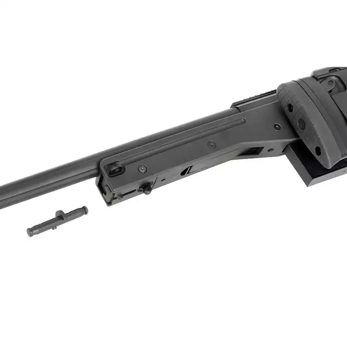 [Zestaw] CM.706-U Upgraded Version 530 FPS - Black [CYMA] + Luneta 3-9x40 z wysokimi pierścieniami montażowymi [PCS]
