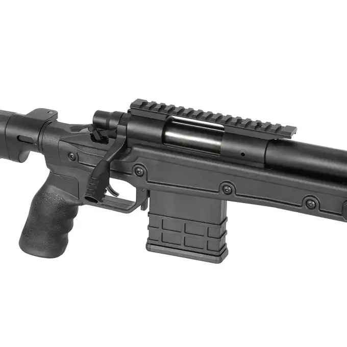 [Zestaw] CM.707-U Upgraded Version 530 FPS - black [CYMA] + Luneta 3-9x40 z wysokimi pierścieniami montażowymi [PCS]