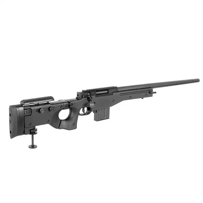 [Zestaw] CM.706-U Upgraded Version 530 FPS - Black [CYMA] + Luneta 3-9x40 z wysokimi pierścieniami montażowymi [PCS]