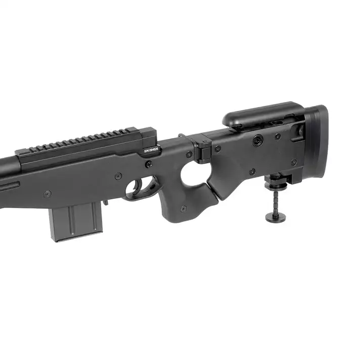 [Zestaw] CM.706-U Upgraded Version 530 FPS - Black [CYMA] + Luneta 3-9x40 z wysokimi pierścieniami montażowymi [PCS]