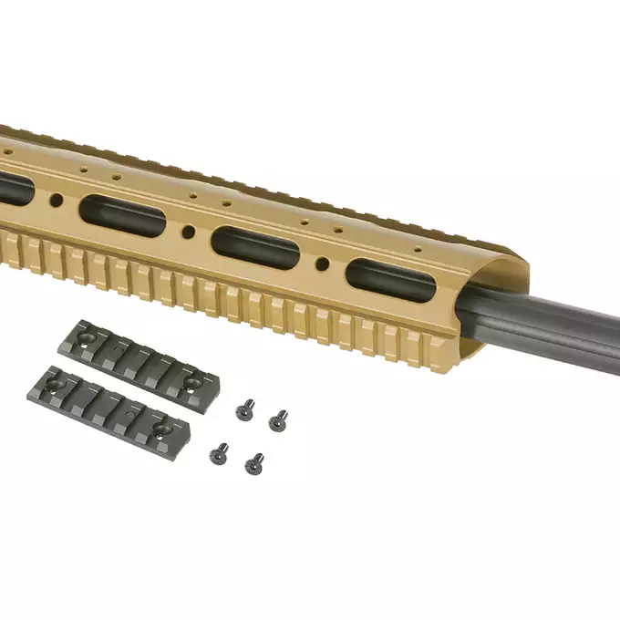 [Zestaw] Karabin Wyborowy ASG SAKO TRG M10 - Tan [DE] + Luneta 3-9x40 z wysokimi pierścieniami montażowymi [PCS]