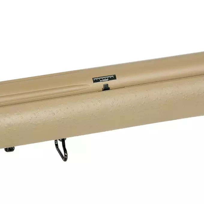 [Zestaw] CM.702C-U Upgraded Version 500 FPS - Tan [CYMA] + Luneta 3-9x40 z wysokimi pierścieniami montażowymi [PCS]