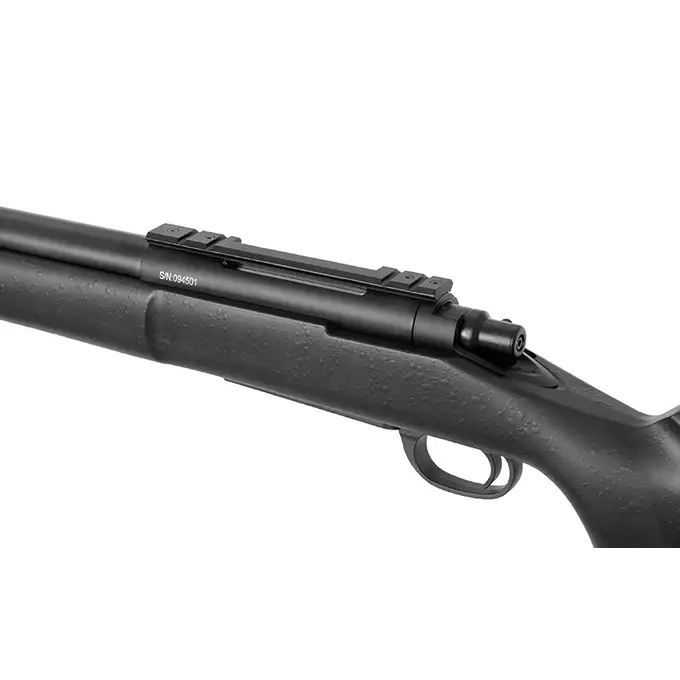 [Zestaw] CM.702A-U Upgraded Version 500 FPS - Black [CYMA] + Luneta 3-9x40 z wysokimi pierścieniami montażowymi [PCS]